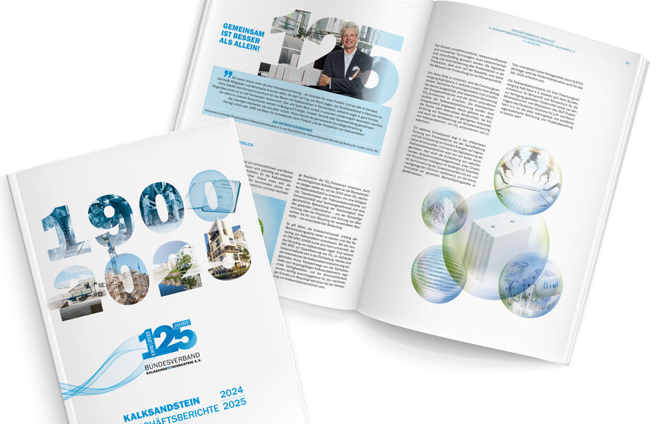 Geschäftsberichte 2024/25 der Kalksandsteinindustrie