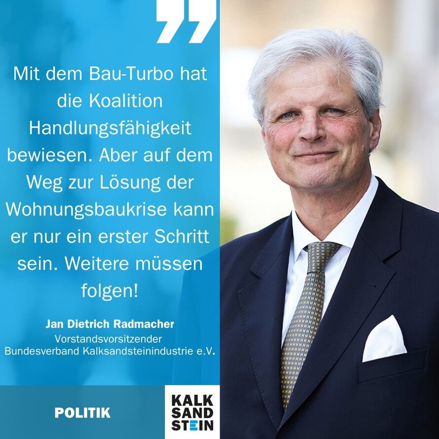 Jan Dietrich Radmacher, Bundesverband Kalksandsteinindustrie e.V.