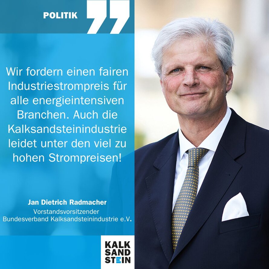 Jan Dietrich Radmacher, Bundesverband Kalksandsteinindustrie e.V.