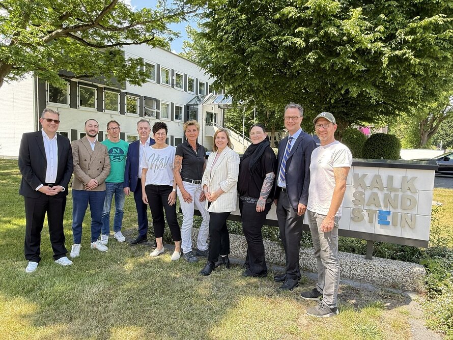 DLR-Projektträger zu Gast bei der Forschungsvereinigung Kalk-Sand e.V.
